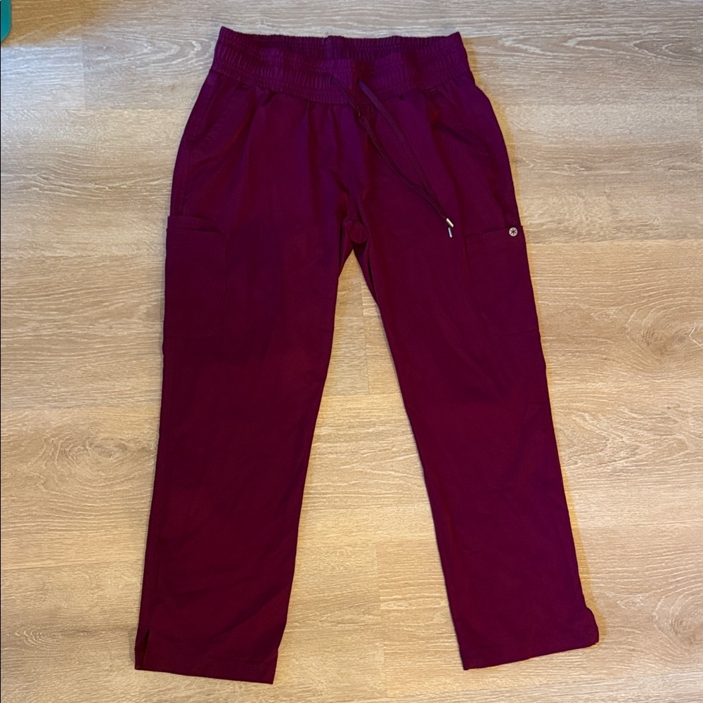 Burgundy/Wine Scrub Pants